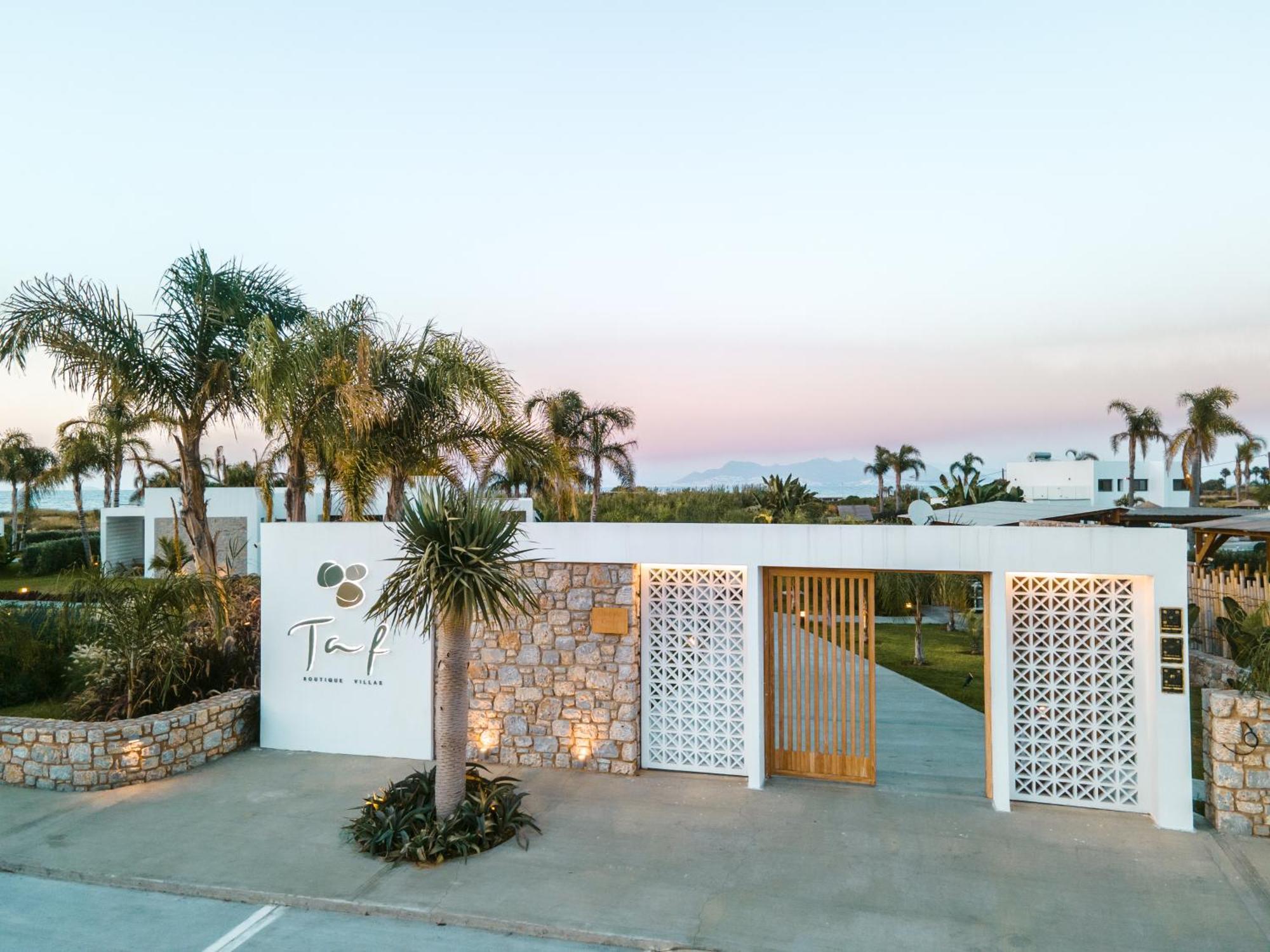 Taf Beach Villas With Tesla Tigkaki  Exterior photo