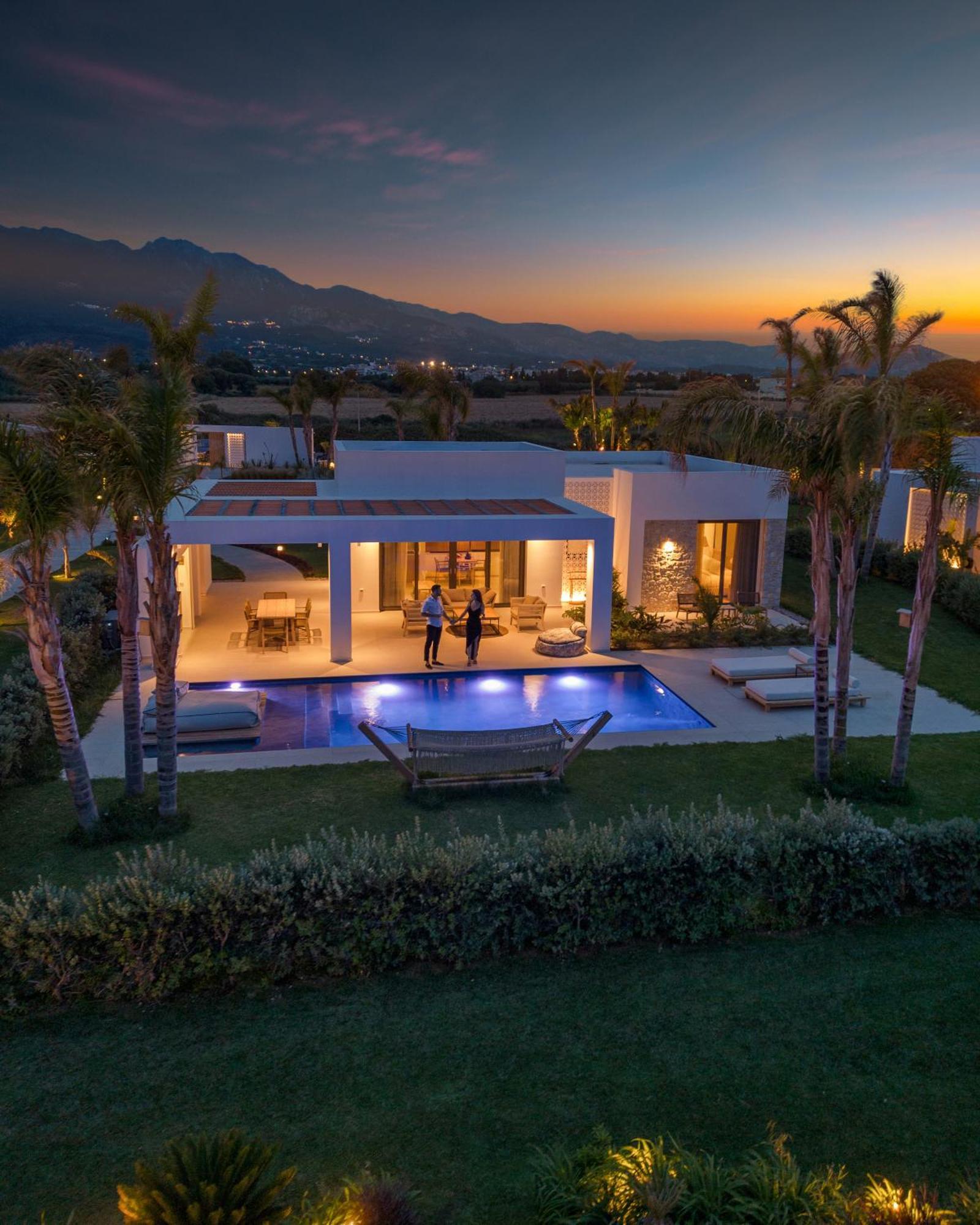 Taf Beach Villas With Tesla Tigkaki  Exterior photo