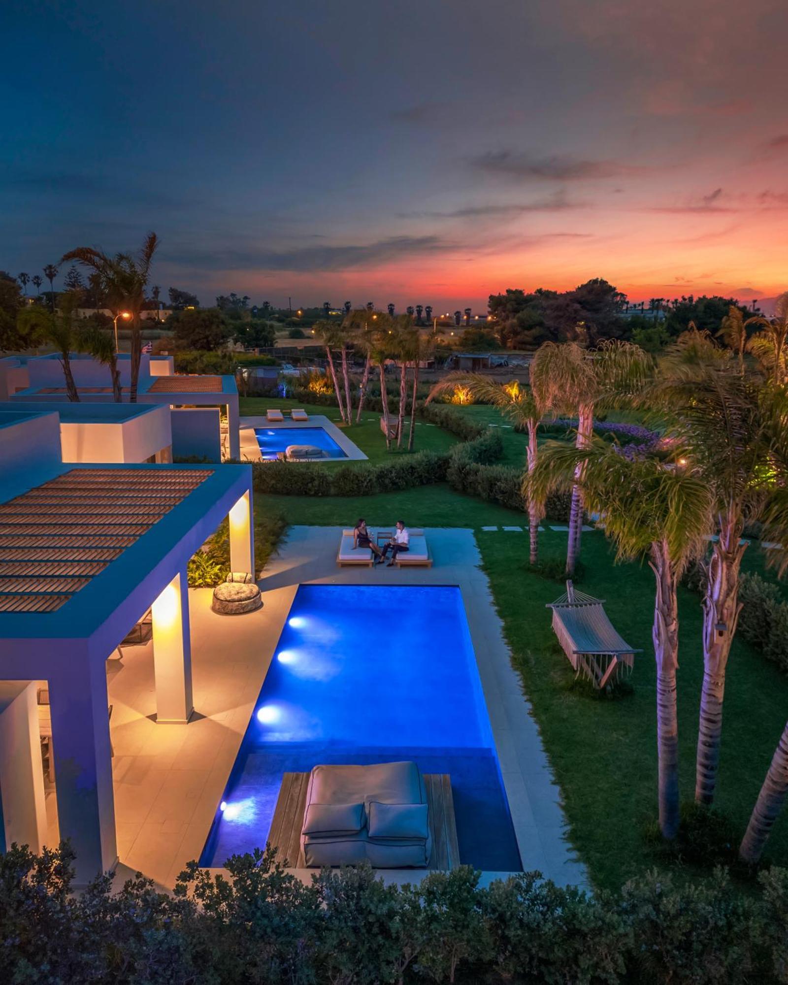 Taf Beach Villas With Tesla Tigkaki  Exterior photo